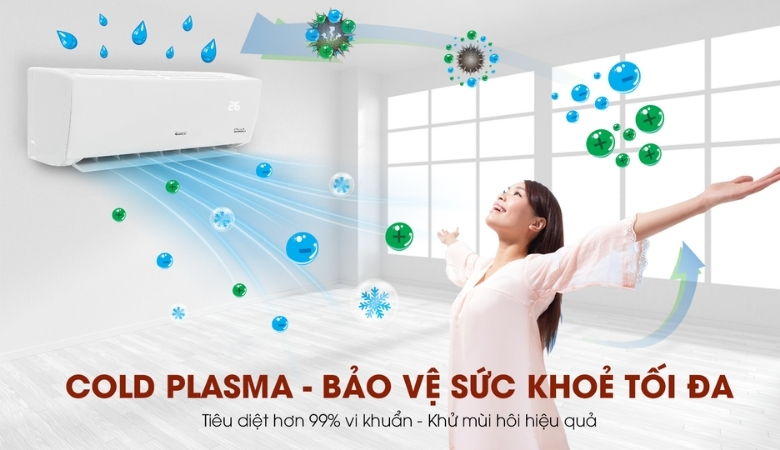 Điều hoà Gree công nghệ Cold Plasma
