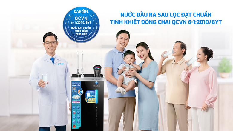  Karofi KAE-S88 PROMAX nước sạch uống trực tiếp