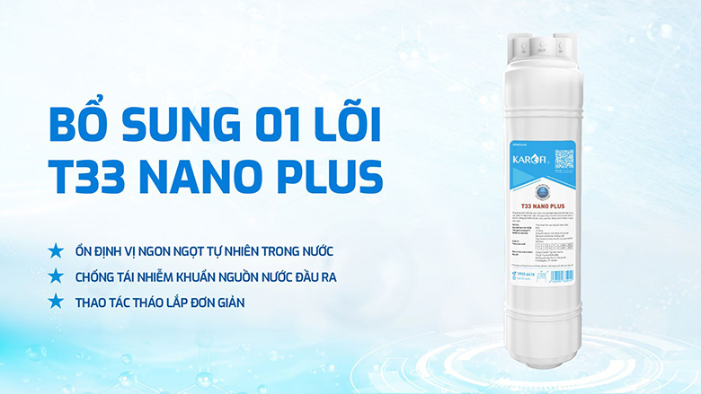  Karofi KAE-S88 PROMAX bổ sung lõi T33