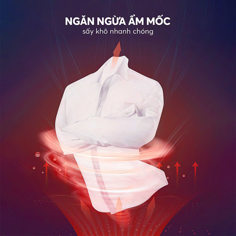 Diệt khuẩn và khử mùi đảm bảo sức khoẻ - Tủ sấy quần áo Elmich CDE-8642