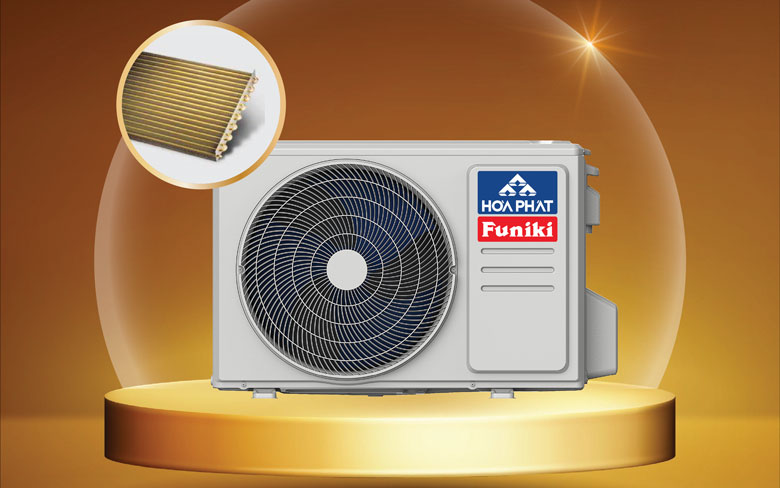 Fàn nóng điều hòa Funiki trang bị đồng nguyên chất
