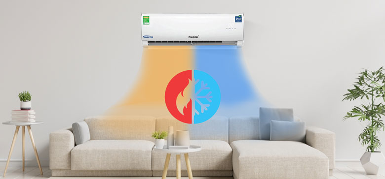 Điều hòa Funiki 2 chiều vừa làm mát vừa sưởi ấm
