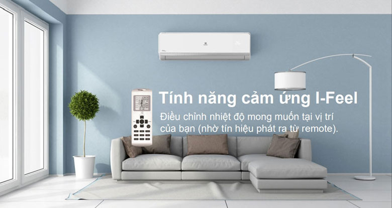 Điều hòa Electrolux với cảm biến i-Feel