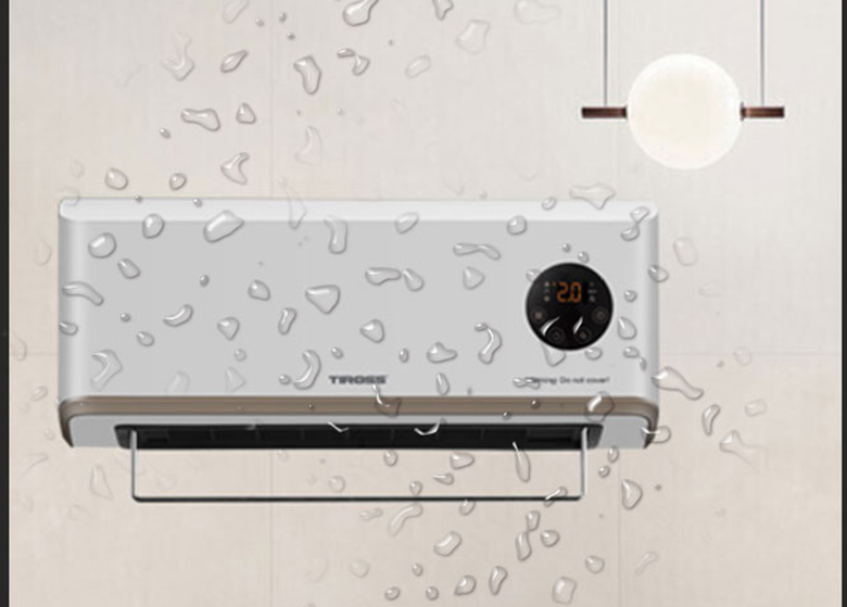 Sưởi nhà tắm treo tường PTC Tiross TS9293 chống nước
