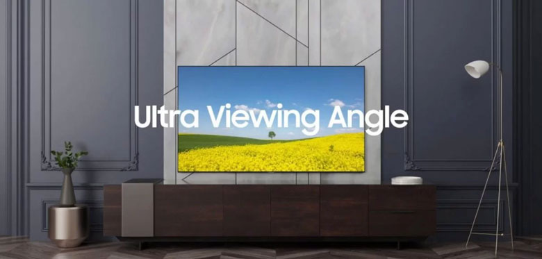 Công nghệ màn hình tivi Samsung - Công nghệ Ultra Viewing Angle