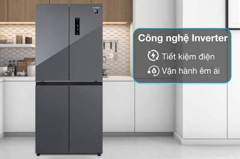 Tủ lạnh Sharp Inverter 466 lít SJ-FXP560V-MG