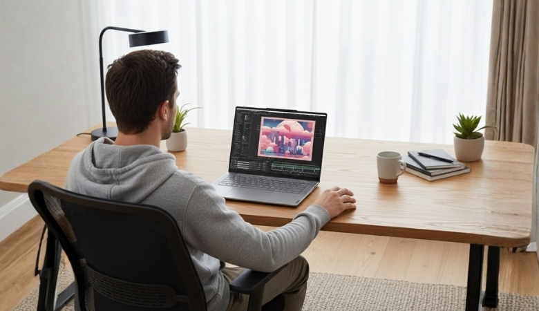 Laptop Lenovo cho trải nghiệm bàn phím mượt mà