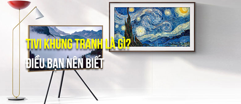 Tivi khung tranh khái niệm cho bản cho các bạn hiểu