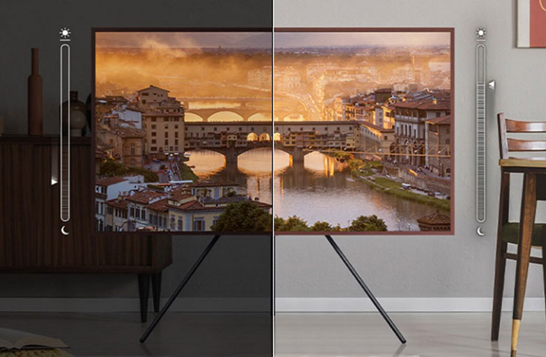 Tivi khung tranh Samsung về hình ảnh