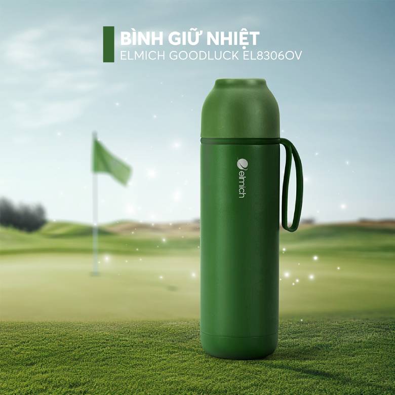 Bình giữ nhiệt inox 316 Elmich EL8306OV