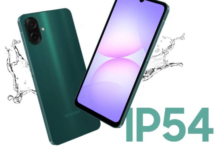  Điện thoại Samsung Galaxy A07 8GB/256GB Xanh lục bảo - Kháng nước, kháng bụi chuẩn IP54