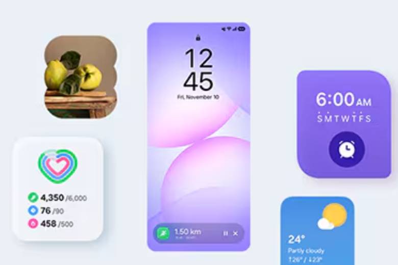  Điện thoại Samsung Galaxy A07 8GB/256GB Xanh lục bảo - Giao diện One UI 7 trực quan