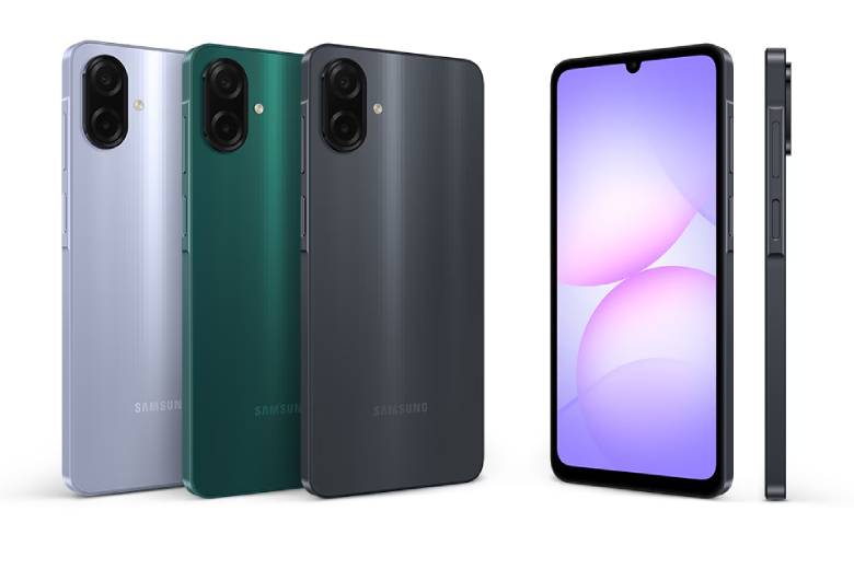  Điện thoại Samsung Galaxy A07 8GB/256GB Xanh lục bảo - Thiết kế thanh mảnh, gọn gàng