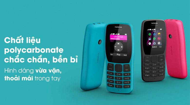 Điện thoại Nokia 110 phù hợp cho người lớn tuổi