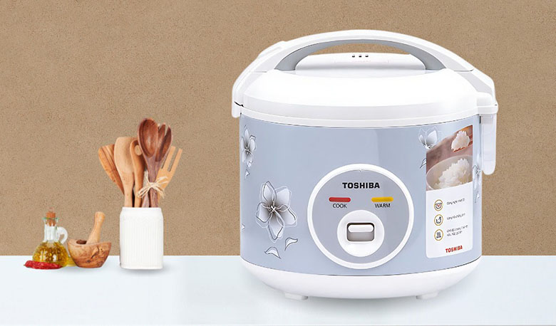 Thiết kế gọn gàng - Nồi cơm điện Toshiba 1.8 lít RC-18JFM(H)VN