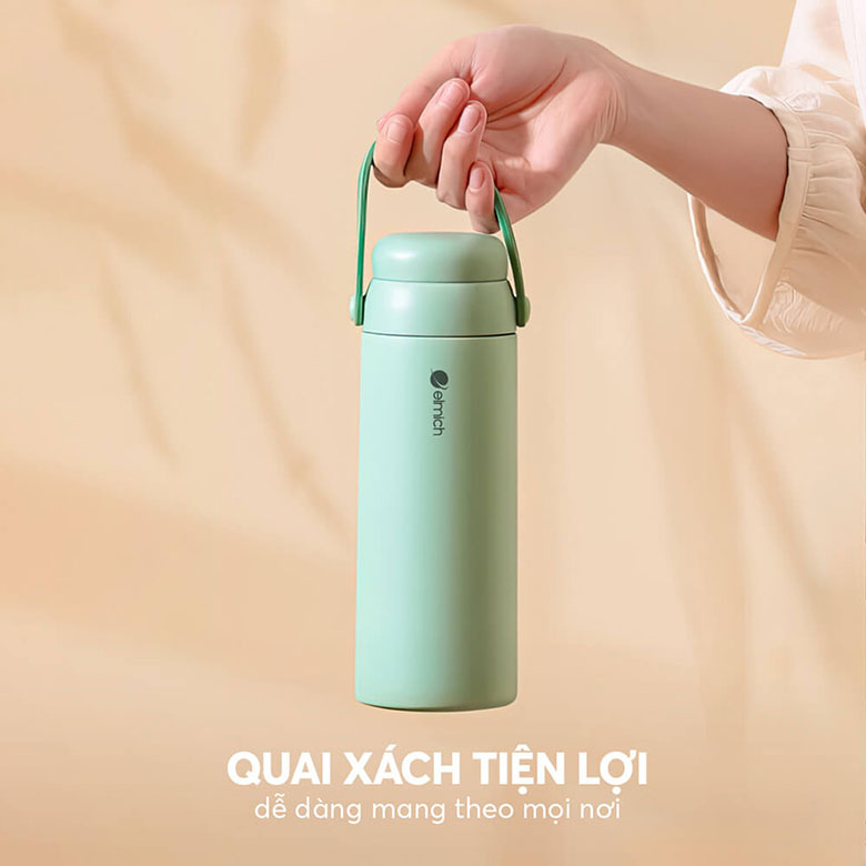 Quai xách tiện lợi - Bình giữ nhiệt inox 316 Elmich EL8330