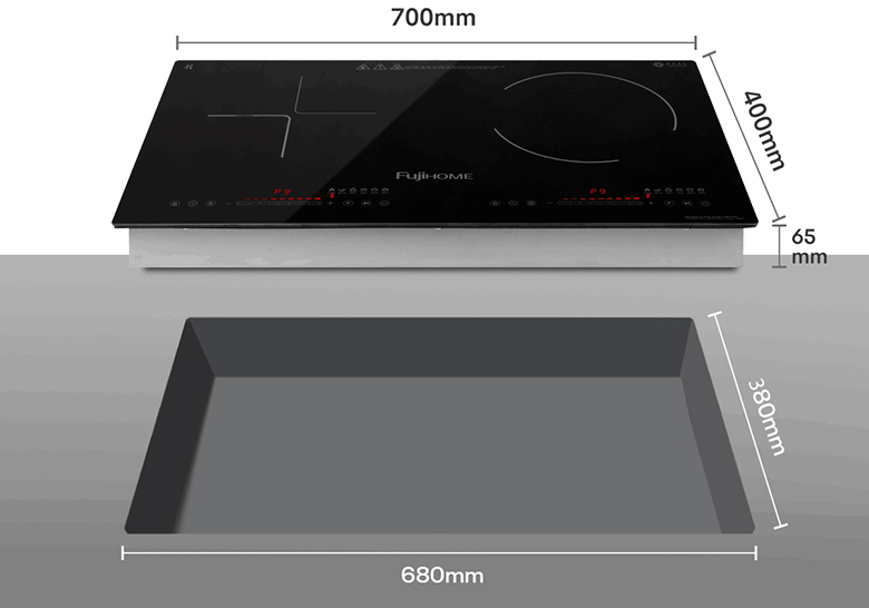 kích thước lắp đặt Fujihome IC2519