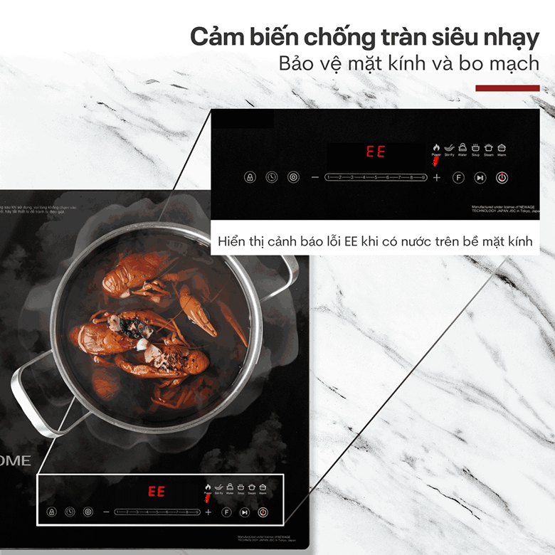  Fujihome IC2519 có cảm biến chống tràn