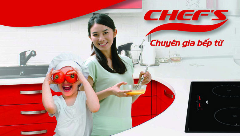 Bếp từ Chef’s là thương hiệu của Việt Nam