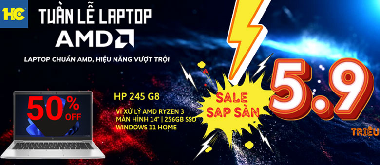 Top 5 Laptop AMD 2022 Hiệu Năng Cực Đỉnh - Giá giảm tới 50%++ Chỉ còn 5.9 triệu