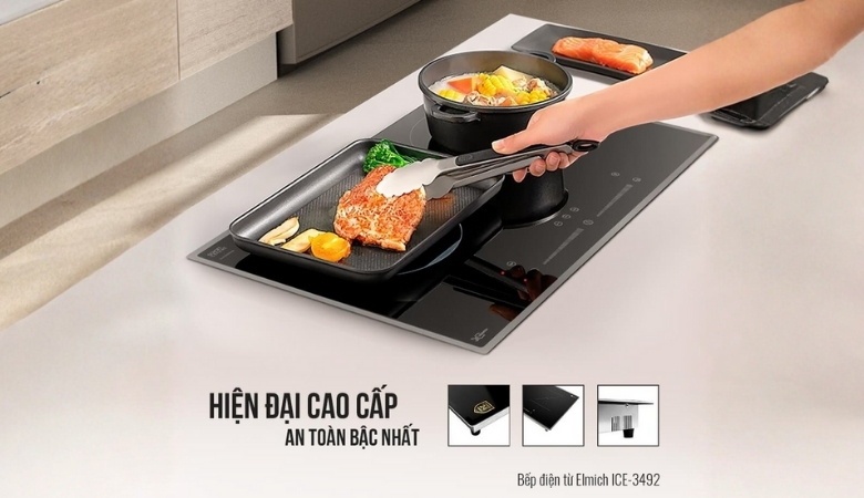Bếp từ Elmich được nhiều người dùng đánh giá cao