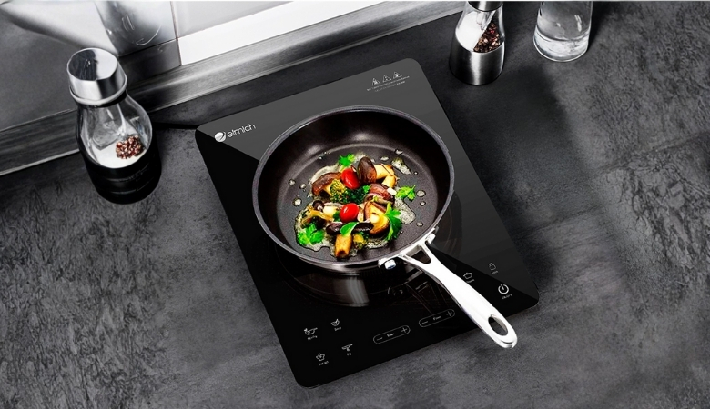 Bếp từ Elmich có hiệu suất nấu nhanh chóng