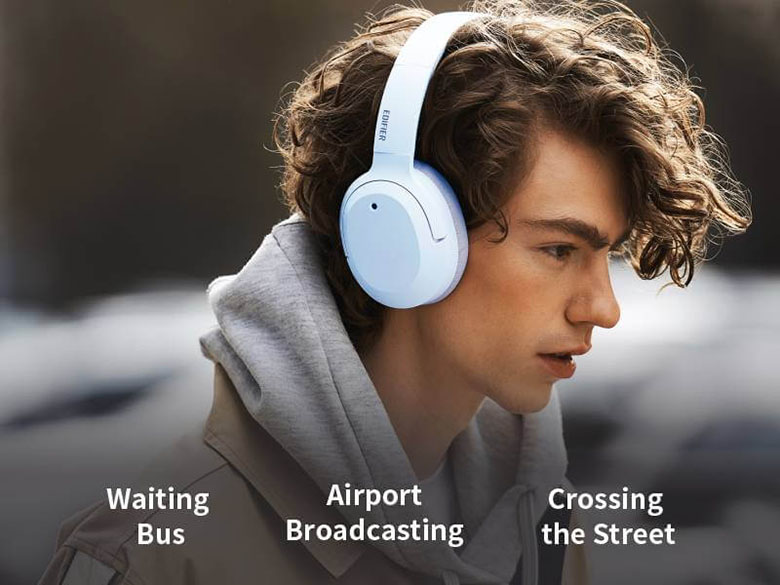 Chế độ Ambient Sound - Tai nghe Edifier chụp tai Bluetooth W820NB Plus