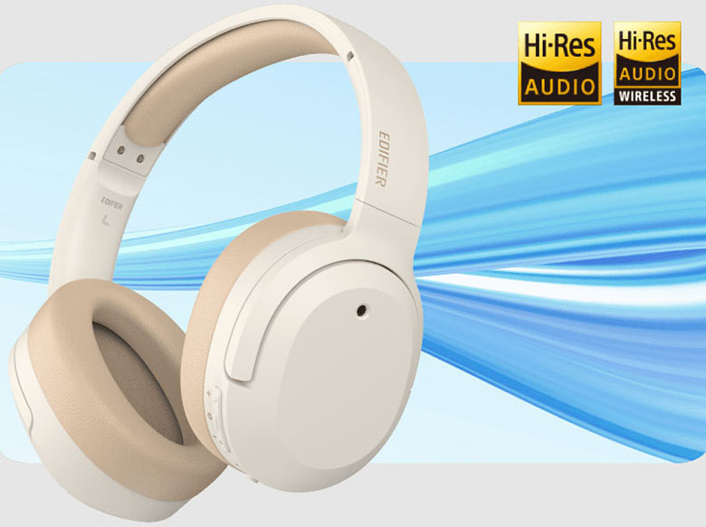 Nghe nhạc chất lượng cao - Tai nghe Edifier chụp tai Bluetooth W820NB Plus