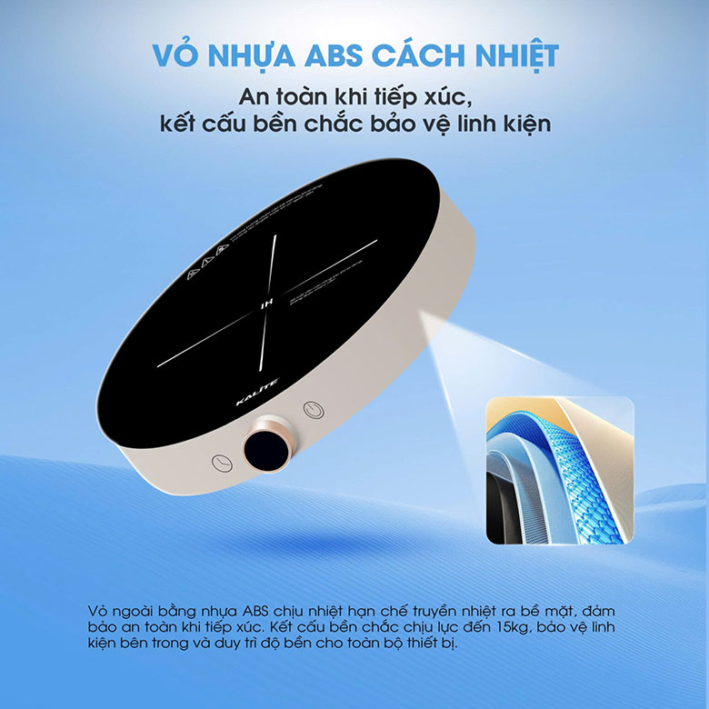 An toàn tuyệt đối - Bếp từ đơn Kalite Power S8