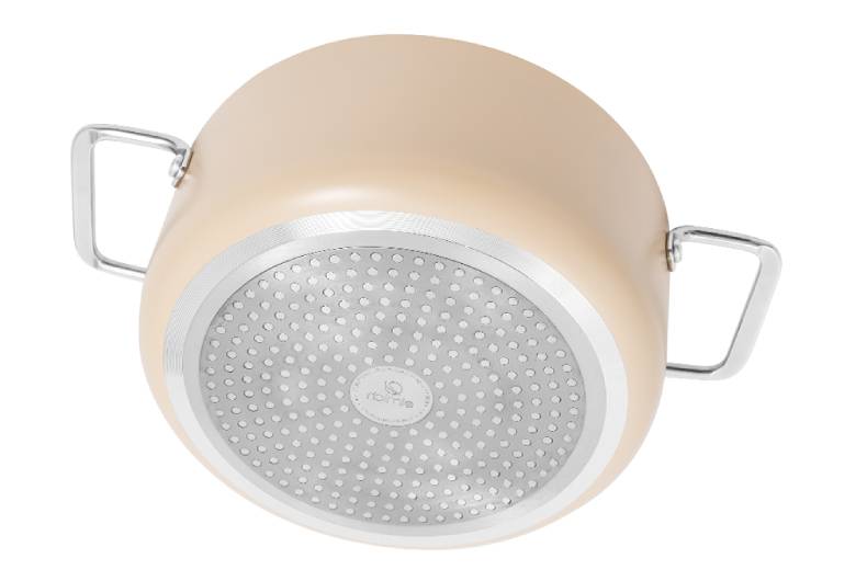 Bộ nồi chống dính Ceramic Elmich Mocha EL5246MC01 - Đáy từ bắt nhanh