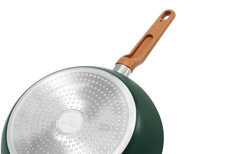 Chảo chống dính Ceramic Elmich Harmony EL5989PT28 Size 28cm - Tay cầm cách nhiệt
