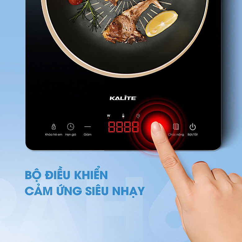 Cảm ứng Sensor Touch - Bếp từ đơn Kalite Ultra H6