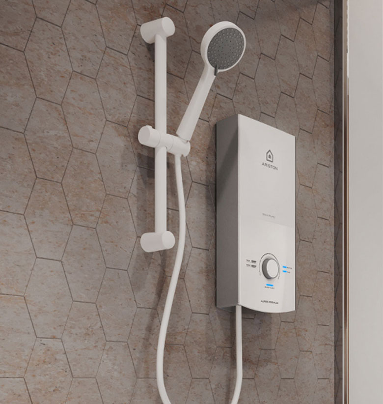 Hệ thống Safety Check - Máy nước nóng trực tiếp Ariston AURES Premium 4.5P Space (3195356)