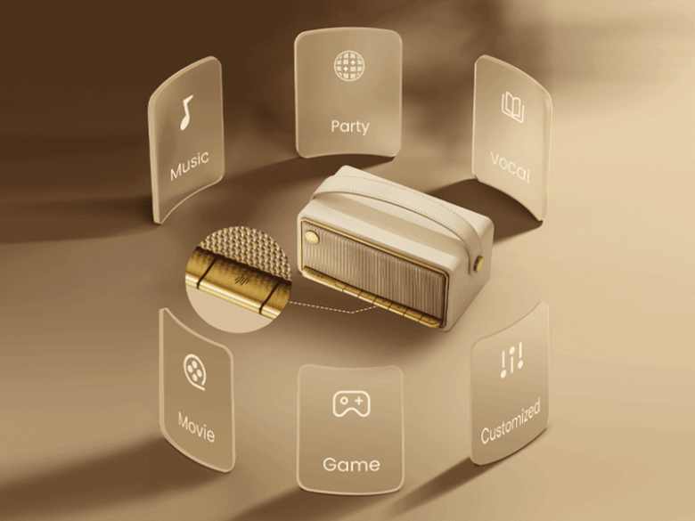  Loa Edifier mini di động MP330 trắng ngà voi - Tùy chỉnh âm thanh theo sở thích