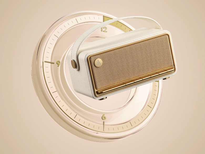  Loa Edifier mini di động MP330 trắng ngà voi - Pin dung lượng cao, phát nhạc liên tục đến 19 giờ