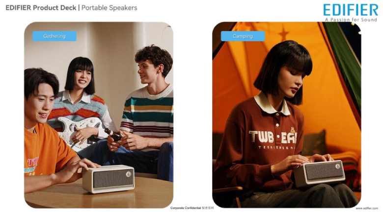  Loa Edifier di động Edifier ES60 đen - Pin dung lượng lớn cho ngày dài