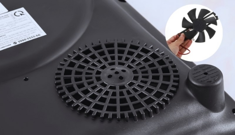 Bếp từ không nóng kêu tạch tạch do quạt tản nhiệt gặp vấn đề