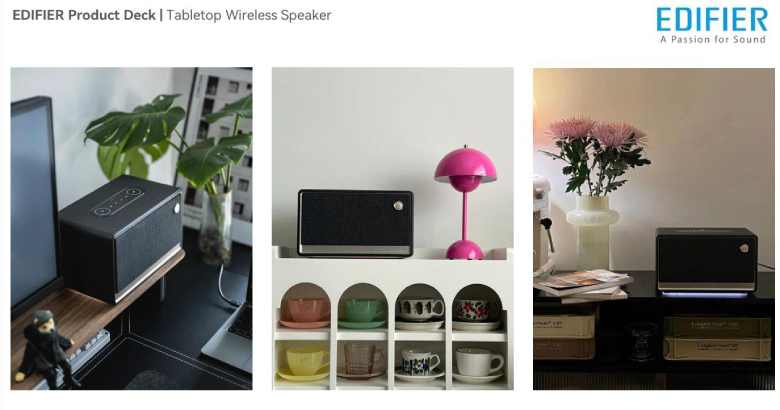 Thiết kế thùng loa chắc chắn - Loa Edifier di động Edifier ES300