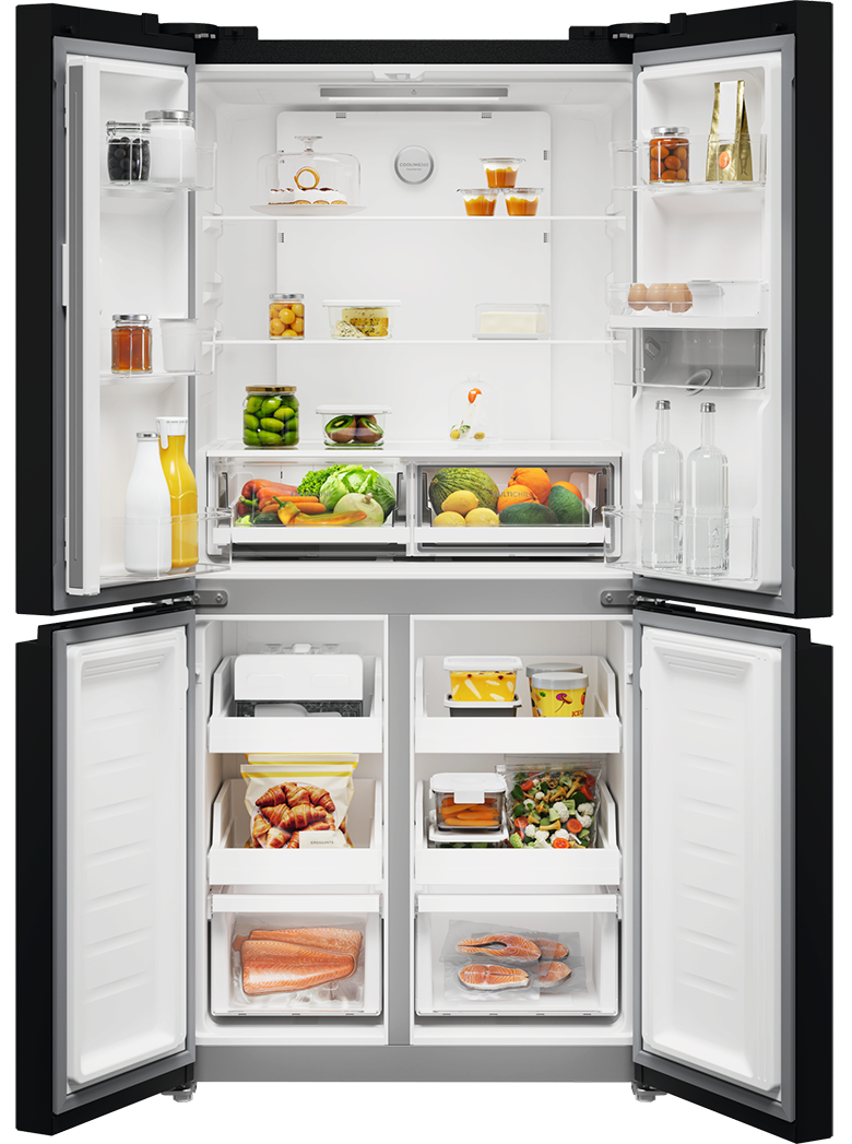 Tủ lạnh Electrolux Inverter EQE4955A-B dung tích lớn