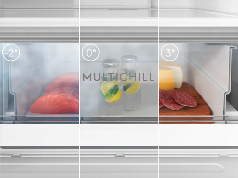 Tủ lạnh Multi Door Electrolux Inverter 563 lít EQE5755A-B có ngăn chuyển đổi multi chill