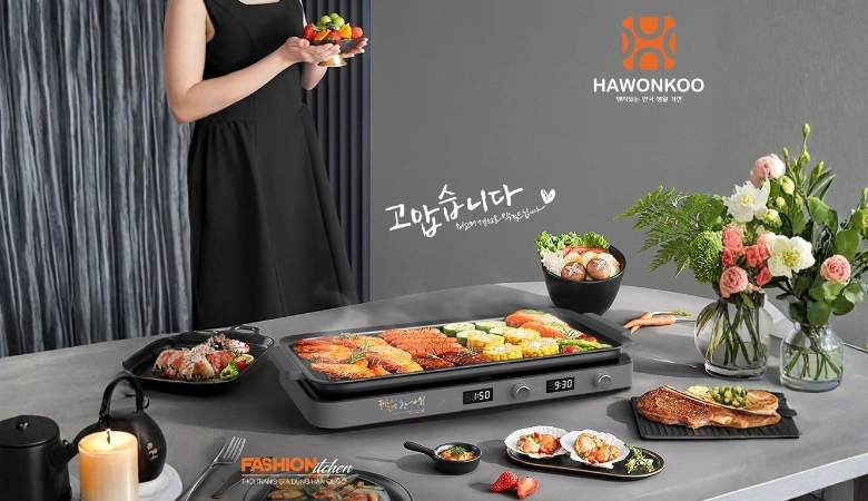 Bếp từ Hawonkoo dương thuận tiện di chuyển