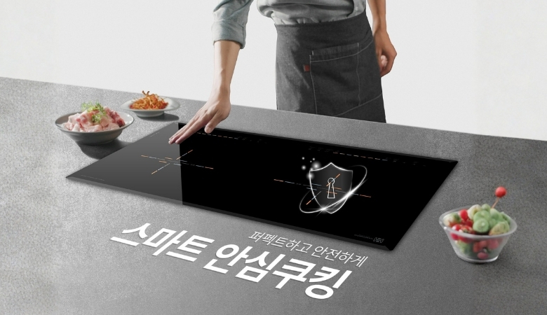 Bếp từ Hawonkoo dễ dàng vệ sinh