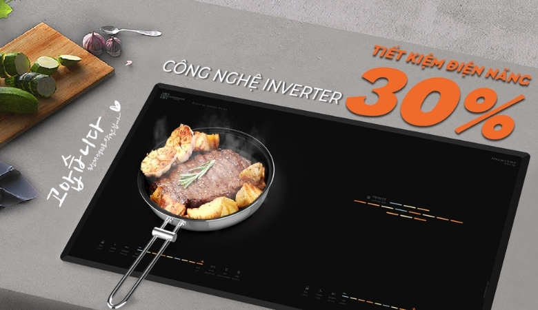 Bếp từ Hawonkoo inverter tiết kiệm điện