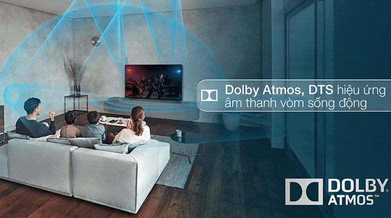 Đánh giá Tivi Sony 55X80K: Về công nghệ âm thanh