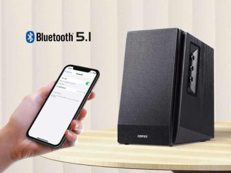 Loa Edifier Solo 2.0 R1700BT - Đen Bluetooth V5.1 cho kết nối nhanh và ổn định