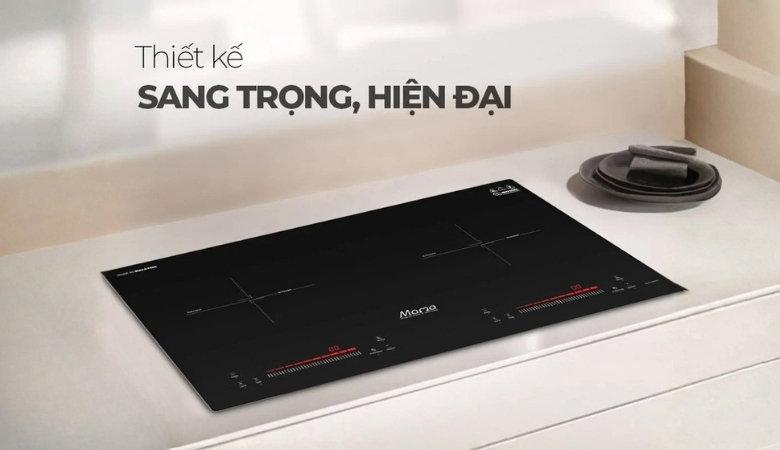 Thiết kế bếp từ Sunhouse sang trọng, hiện đại