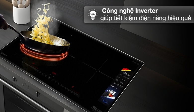 Công suất bếp từ Sunhouse mạnh mẽ, tiết kiệm điện