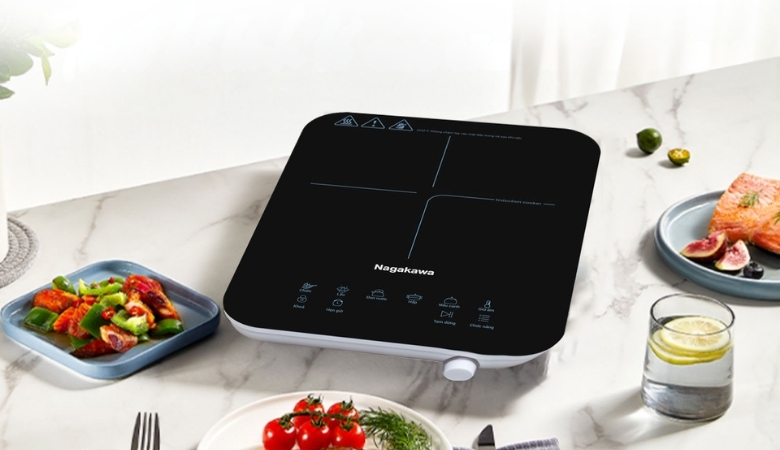 Bếp từ Nagakawa 1 vùng nấu