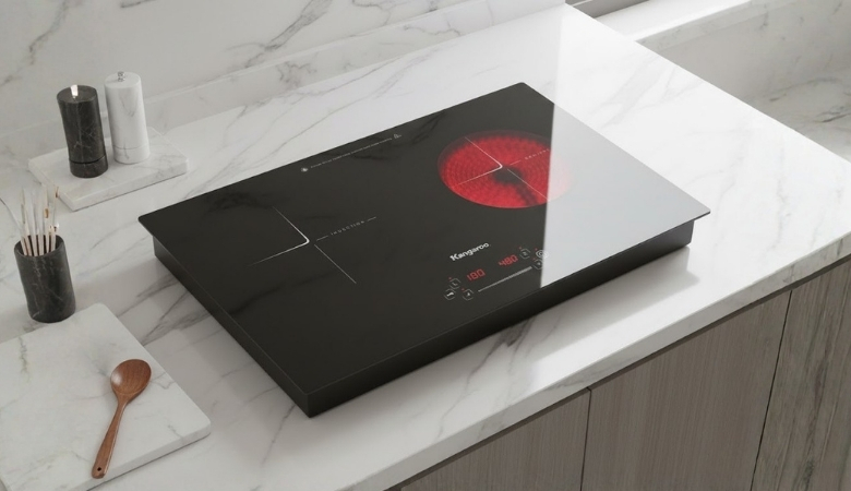 Bếp từ Kangaroo hỗn hợp hồng ngoại