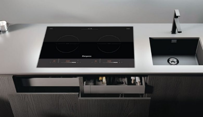 Bếp từ Kangaroo có thiết kế sang trọng